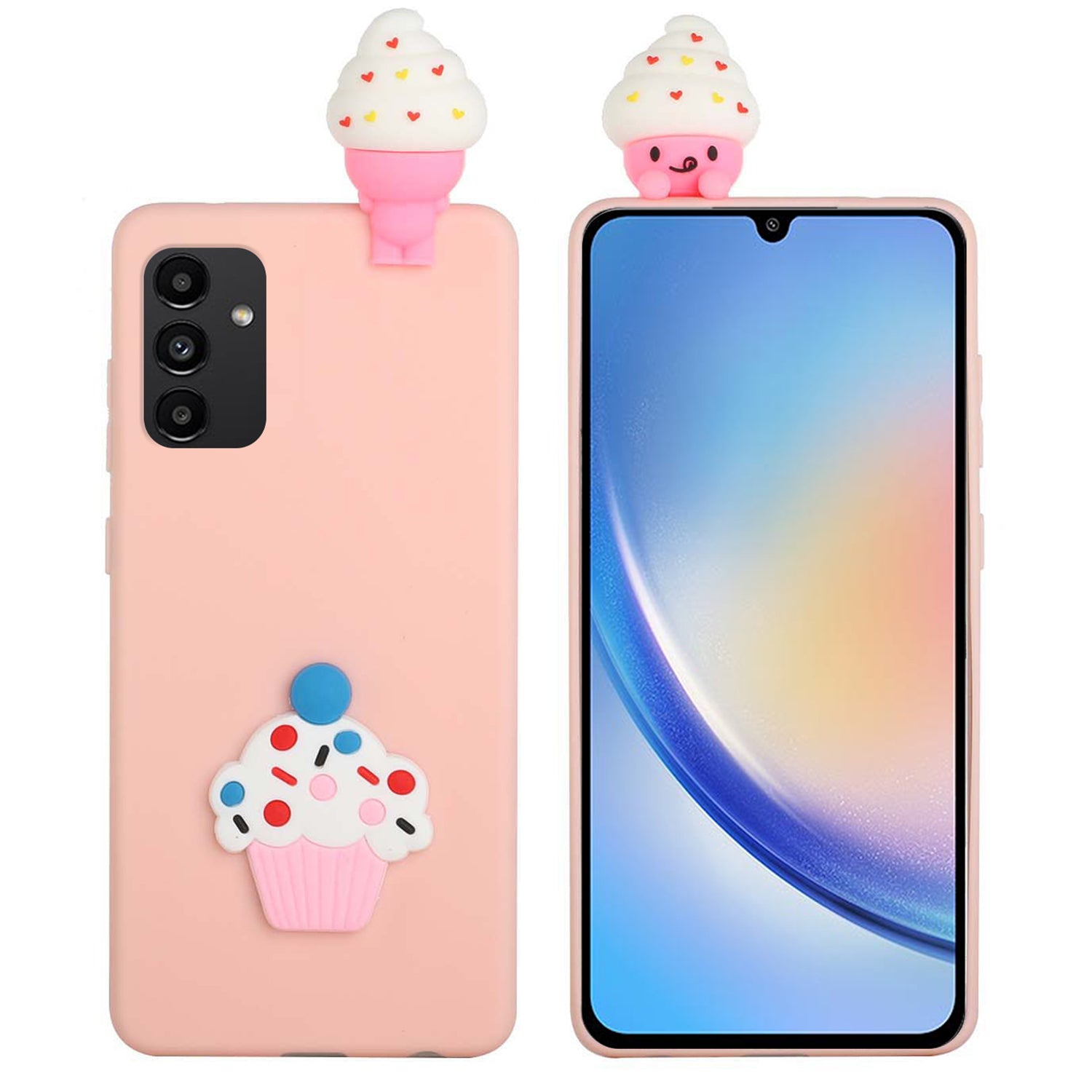 For Samsung Galaxy A34 5G Cute 3D Funny Cartoon Phone Case Soft TPU Silicone Shockproof Protective Cover For Samsung Galaxy A34 5G Cute 3D Funny Cartoon Phone Case Soft TPU Silicone Shockproof Protective Cover